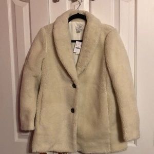 Sherpa J. Crew Peacoat